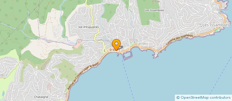 localisation de l'entreprise LA RIBAMBELLE  ROQUEBRUNE-SUR-ARGENS