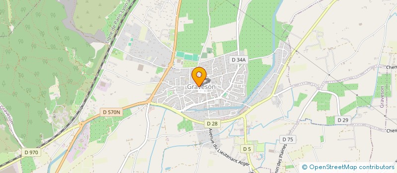 localisation de l'entreprise LA RIBAMBELLO, GROUPE FOLKLORIQUE  GRAVESON