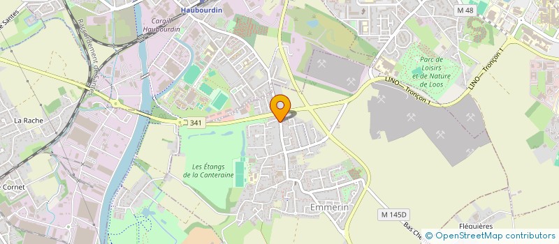 localisation de l'entreprise LA RIBOTE  ENGLOS