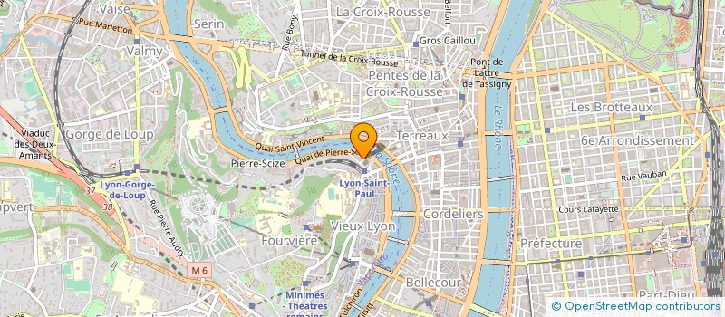 localisation de l'entreprise LA RICARDIERE à LYON