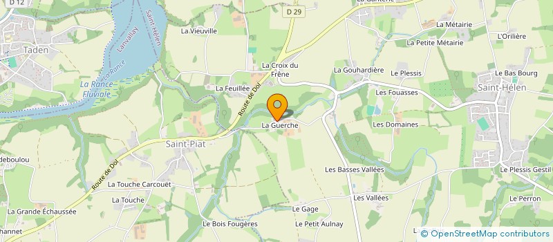localisation de l'entreprise LA RICHARDAIS à SAINT-HELEN