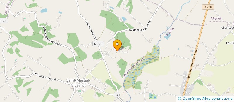 localisation de l'entreprise LA RICHARDIE  PLOURIVO