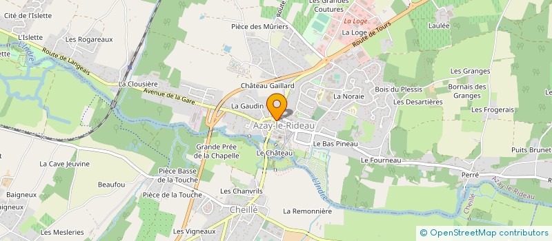 localisation de l'entreprise LA RICHE FROMAGE à LA RICHE