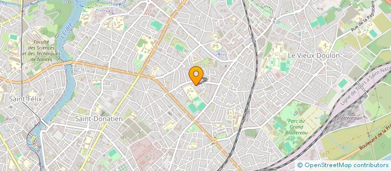 localisation de l'entreprise LA RIDONDAINE à NANTES