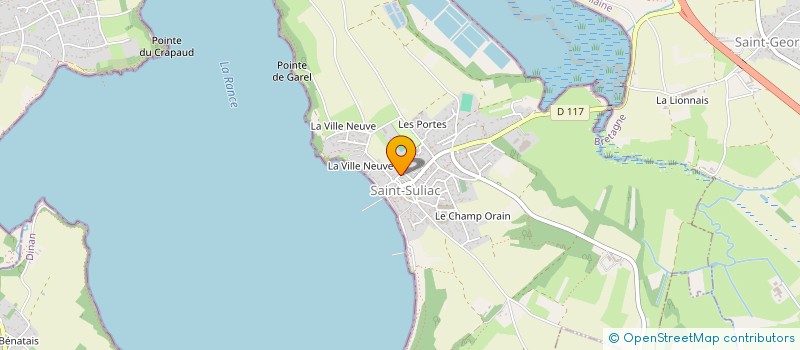 localisation de l'entreprise LA RIGOURDEN DE SAINT SULIAC  SAINT-SULIAC