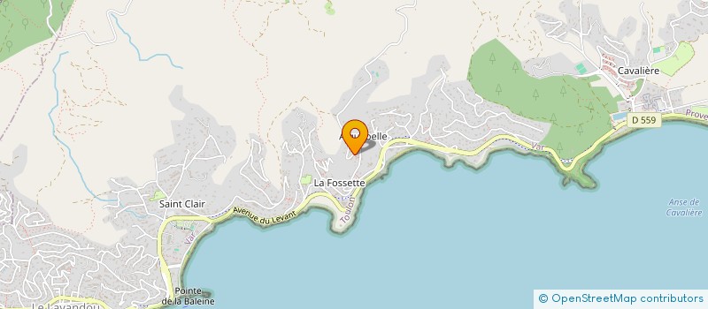 localisation de l'entreprise LA RIGOURETTE à LE LAVANDOU
