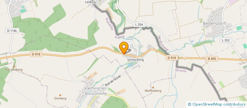 localisation de l'entreprise LA RIOJA  HEINING-LES-BOUZONVILLE