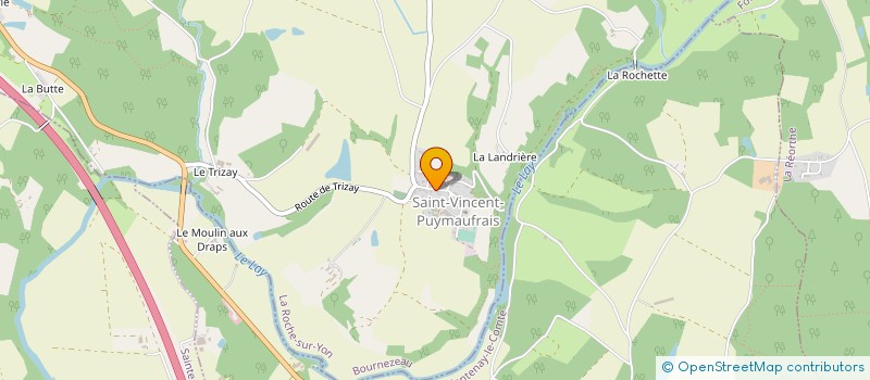 localisation de l'entreprise LA RIPAILLE à BOURNEZEAU