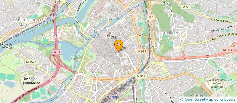 localisation de l'entreprise LA RIPAILLE  METZ