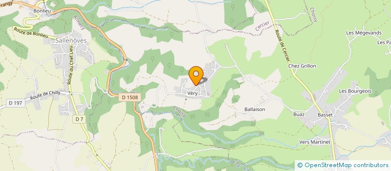 localisation de l'entreprise LA RIPAILLE A SONS  CHOISY