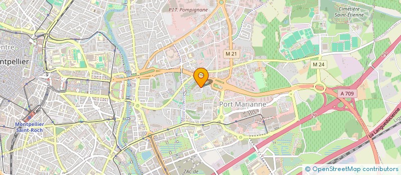 localisation de l'entreprise LA RIPAUSTE DES GAZELLES à MONTPELLIER