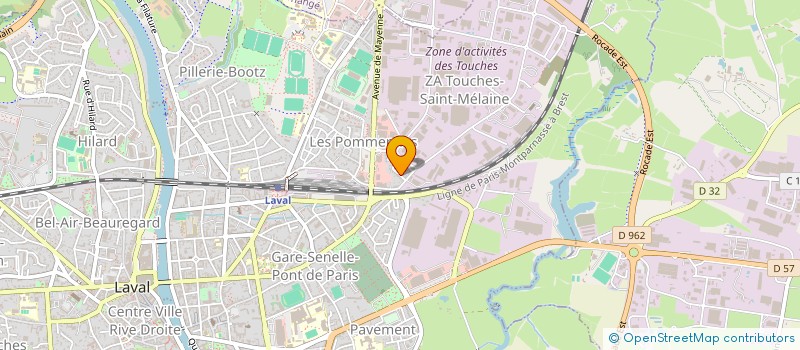localisation de l'entreprise LA RIPOSTE à LAVAL
