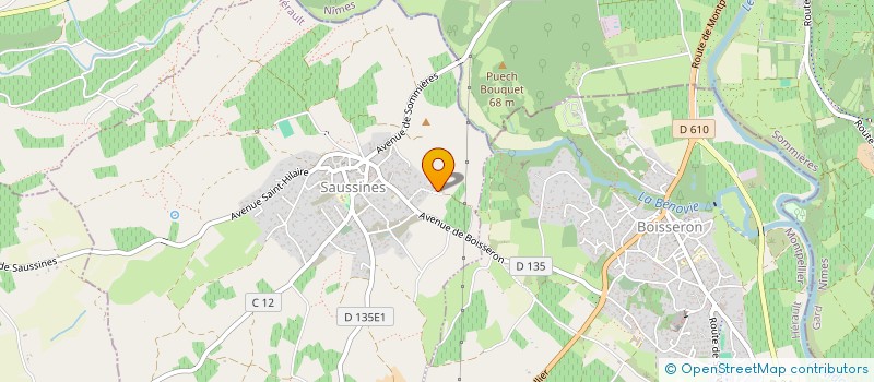 localisation de l'entreprise LA RIQUETERIE  SAUSSINES