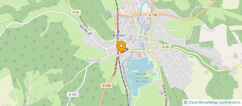 localisation de l'entreprise LA RISLOISE  BRIONNE