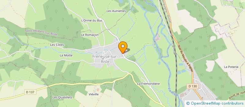 localisation de l'entreprise LA RISLOISE VERTE à ST-PHILBERT-SUR-RISLE