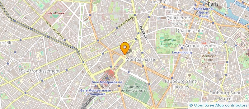 localisation de l'entreprise LA RITALE  PARIS