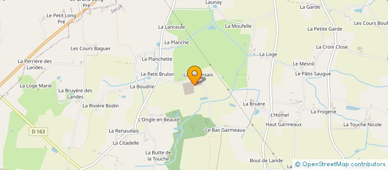 localisation de l'entreprise LA RIVERINA  JANZE