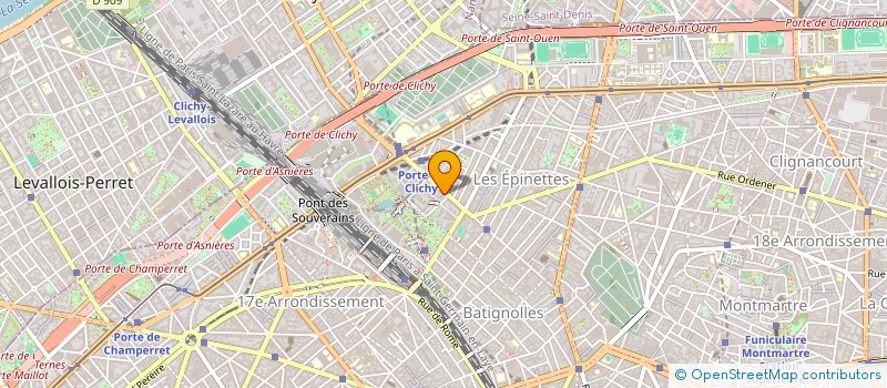 localisation de l'entreprise LA RIVIERA  PARIS