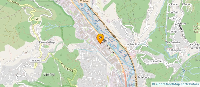 localisation de l'entreprise LA RIVIERA à CARROS
