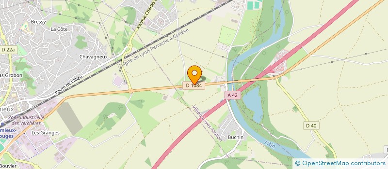 localisation de l'entreprise LA RIVIERA à VILLIEU-LOYES-MOLLON