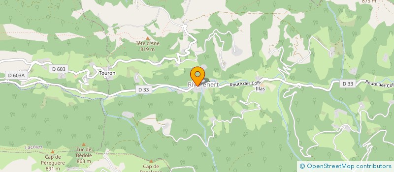 localisation de l'entreprise LA RIVIERE à ENCOURTIECH