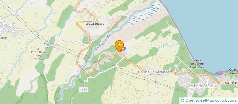localisation de l'entreprise LA RIVIERE DES SAVEURS à SAINTE-ROSE