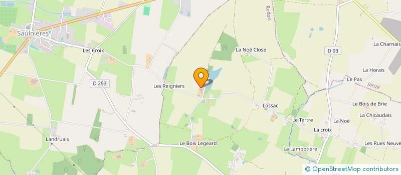 localisation de l'entreprise LA RIVIERE GARMAULT  TRESBOEUF