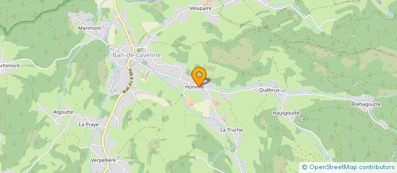 localisation de l'entreprise LA RIVIERE SAUVAGE  BAN-DE-LAVELINE