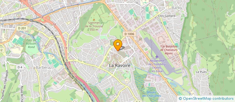 localisation de l'entreprise LA RIVOIRE  SAINT-OURS