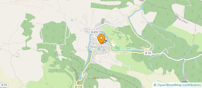 localisation de l'entreprise LA RIZETTE à LE MAS-D'AZIL