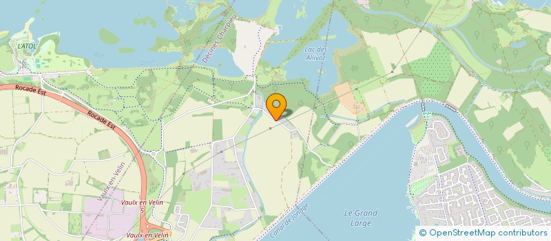 localisation de l'entreprise LA RIZIENNE  DECINES-CHARPIEU