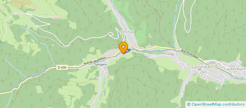 localisation de l'entreprise LA RIZIERE  LAUTENBACHZELL