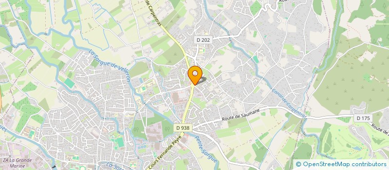 localisation de l'entreprise LA ROBIONAISE  L'ISLE-SUR-LA-SORGUE