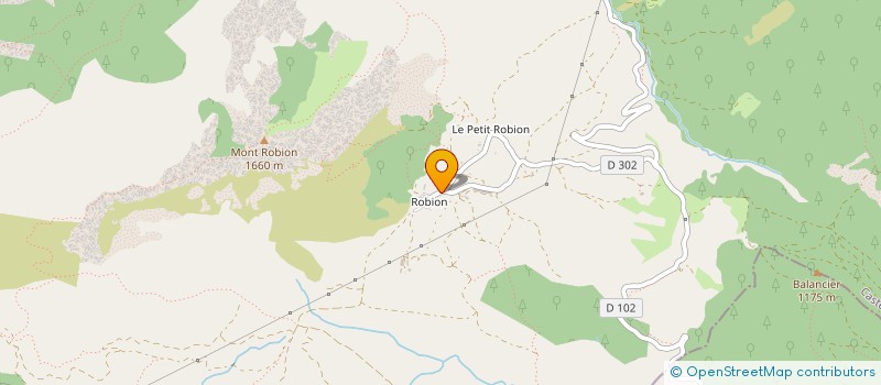 localisation de l'entreprise LA ROBIONNAISE à CASTELLANE