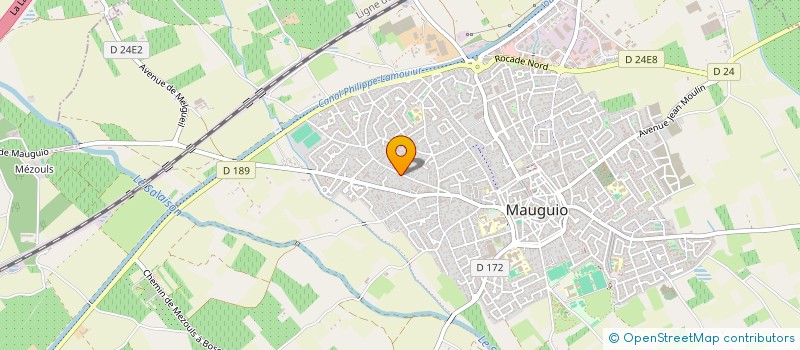 localisation de l'entreprise LA ROCA DU VIGUIER  MAUGUIO