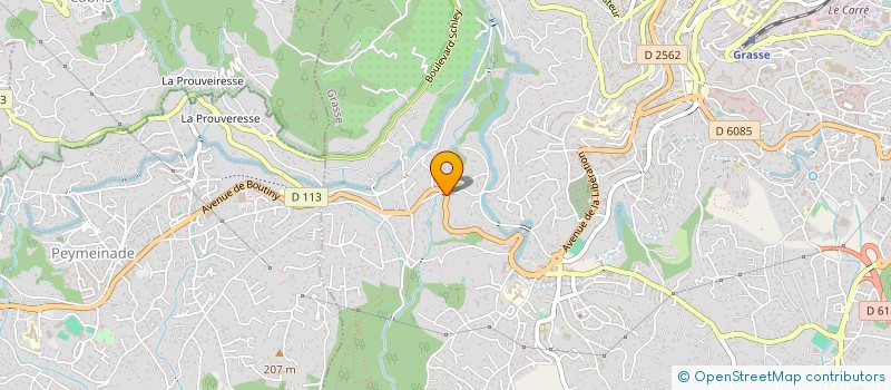 localisation de l'entreprise LA ROCADE à GRASSE
