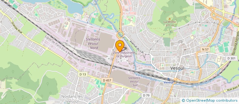 localisation de l'entreprise LA ROCADE IMMO  NOIDANS-LES-VESOUL