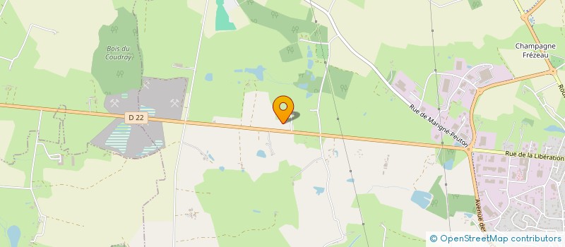 localisation de l'entreprise LA ROCHE  CHATEAU-GONTIER-SUR-MAYENNE