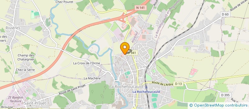 localisation de l'entreprise LA ROCHE MEDICAL à RIVIERES
