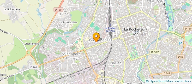 localisation de l'entreprise LA ROCHE PASSYONNEMENT à ROCHE SUR YON (LA)
