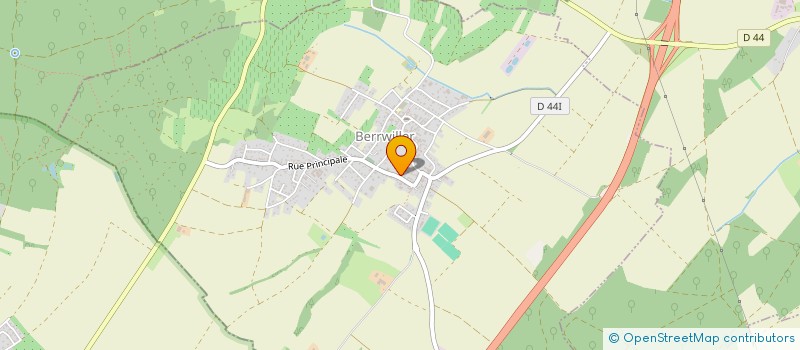 localisation de l'entreprise LA ROCHE SARL  BERRWILLER