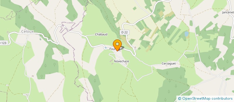 localisation de l'entreprise LA ROCHE SOLAIRE à ALLY