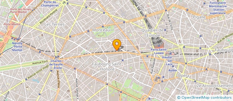 localisation de l'entreprise LA ROCHEFOUCAULD CONSEIL & RISQUES  PARIS