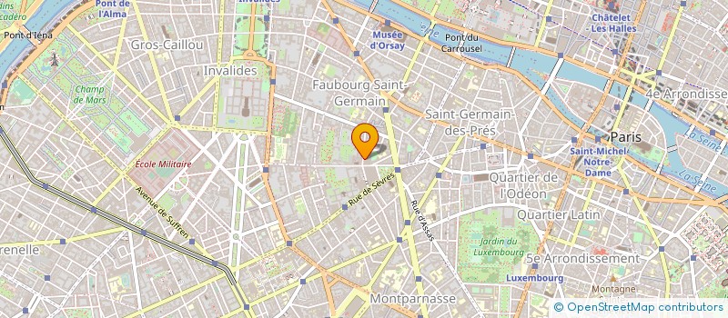 localisation de l'entreprise LA ROCHEFOUCAULD FOREVENT à PARIS