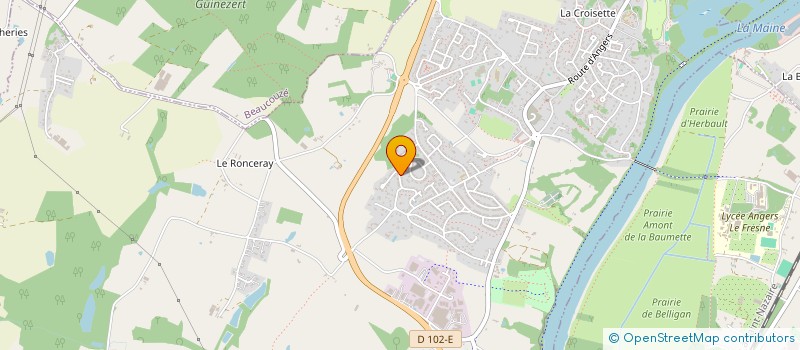 localisation de l'entreprise LA ROCHELLE 2007  BOUCHEMAINE