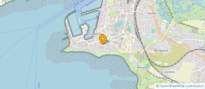 localisation de l'entreprise LA ROCHELLE COWORKING  LA ROCHELLE