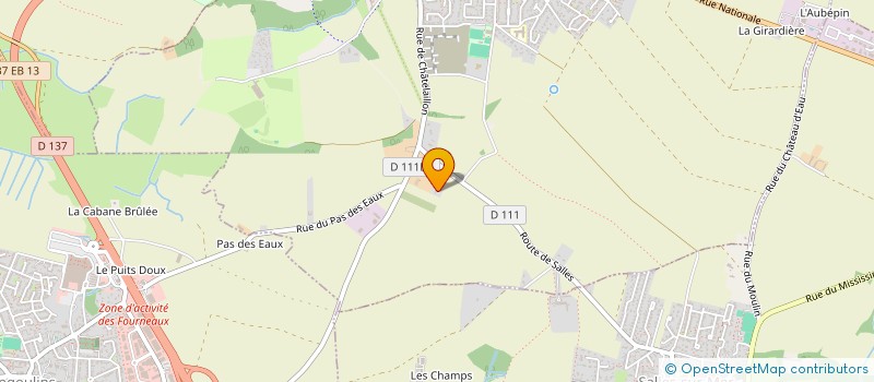 localisation de l'entreprise LA ROCHELLE EXCLUSIVE  LA JARNE