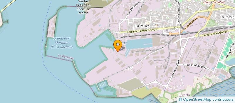 localisation de l'entreprise LA ROCHELLE MAINTENANCE  ET NETTOIEMENT   LAROMANE  LA ROCHELLE