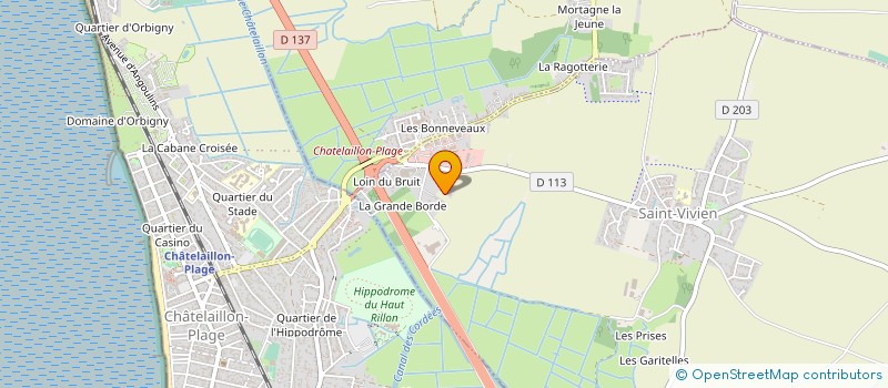 localisation de l'entreprise LA ROCHELLE POIDS LOURDS à SAINT-VIVIEN
