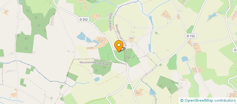 localisation de l'entreprise LA ROCHEQUIGELE  OREE-D'ANJOU